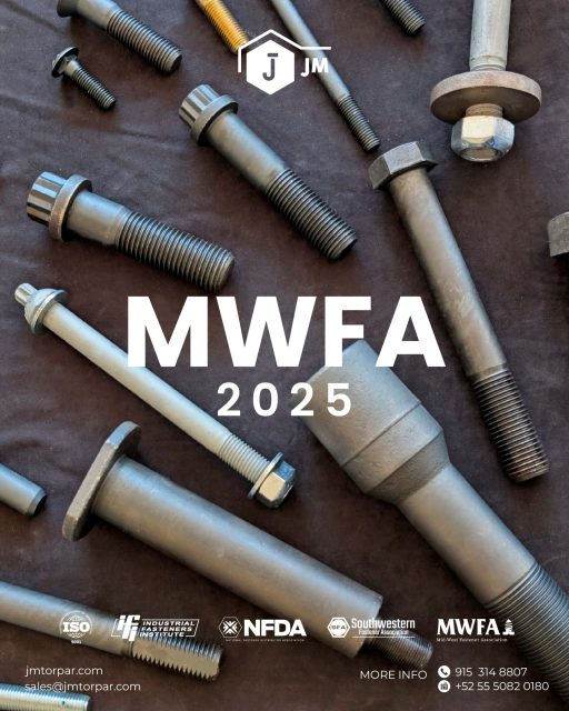 What a day at the MWFA (Mid-West Fastener Association )
Yesterday we connected with great people at the Lincolnshire Marriott Resort in Chicago. Thanks to everyone who stopped by table #153 let’s keep the conversations going!
📩 Contact us today and see why we are the trusted partner in industrial fasteners.
🌐 jmtorpar.com
📩 sales@jmtorpar.com
📞 +1 915 314 8807 | +52 55 5082 0180
#MWFA #MidWestFastenerAssociation #Chicago #FastenerIndustry #Manufacturing #Networking #TradeShow #B2B #ISO9001 #JM