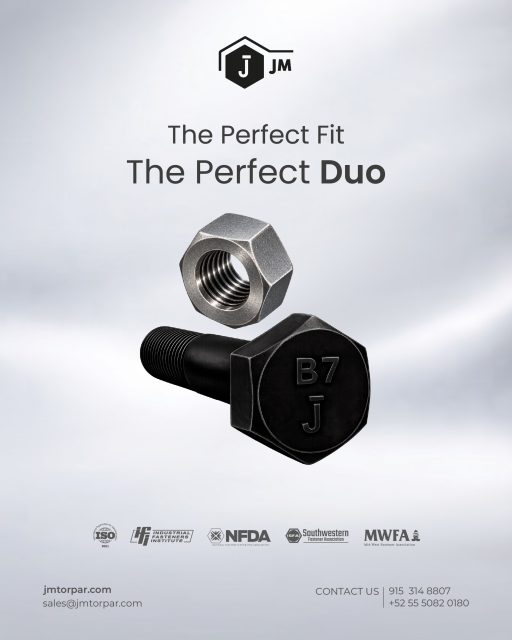The perfect Duo is the one that fits, holds strong, and works as one.

#JMTorPar #ThePerfectDuo #DynamicDuo #IndustrialFasteners #Duo