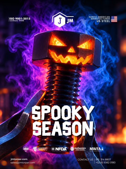 Forged for the spooky season. 🎃🔩
#JMTorPar #HotForging #HotForged #IndustrialFasteners #SpecialFasteners #ForgedFasteners #Halloween #SpookySeason #Halloween2026 #ForgedForStrength #Manufacturing #MadeToPerform